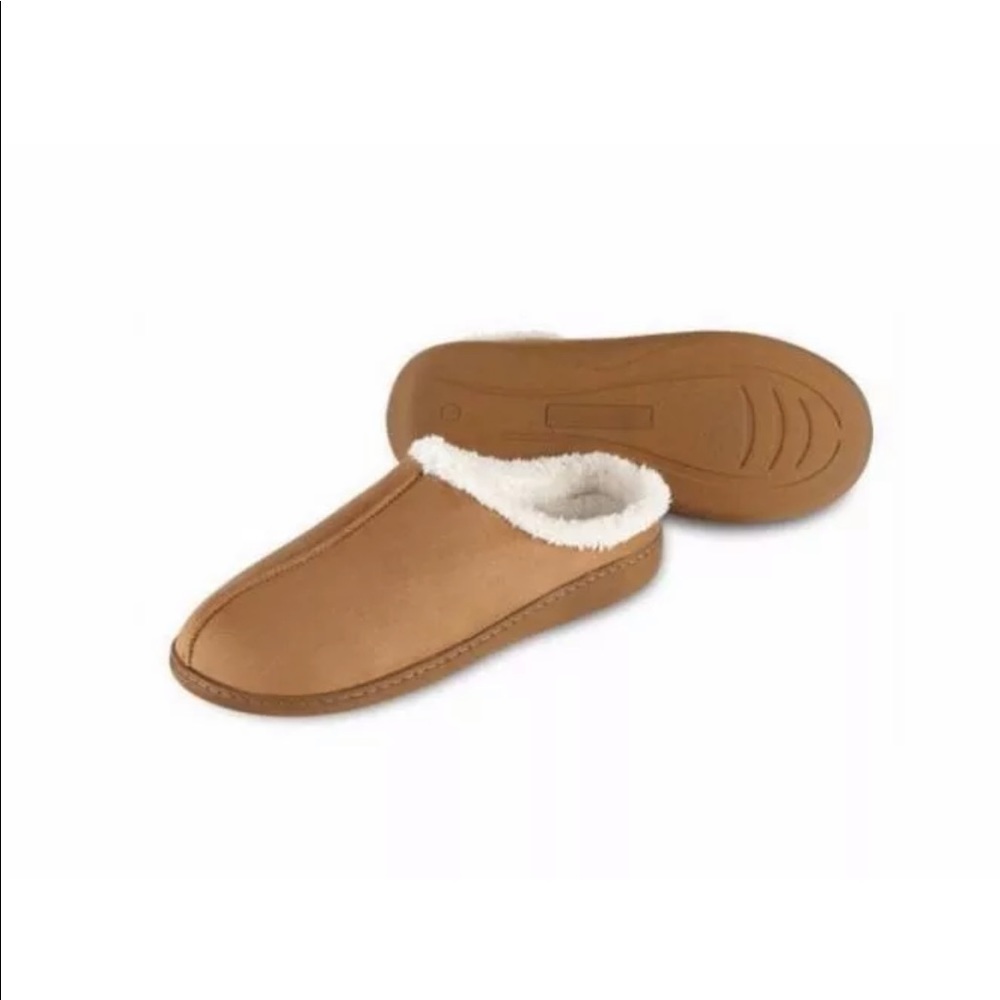 Brand New Memory Foam Slippers - Caramel